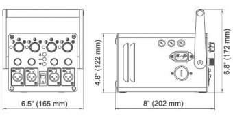 DT12-4 - Блок питания 4 x 12 V / 100 W