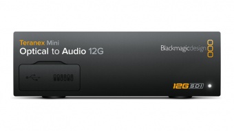 Blackmagic Teranex Mini - Optical to Audio 12G