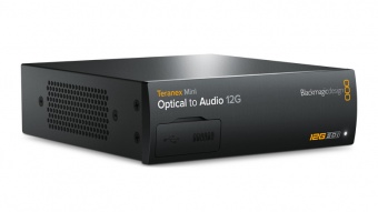 Blackmagic Teranex Mini - Optical to Audio 12G