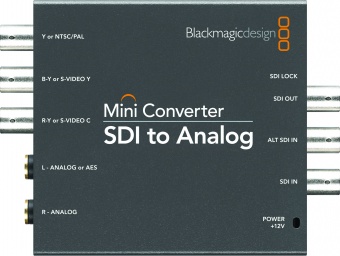 Blackmagic Mini Converter - SDI to Analog